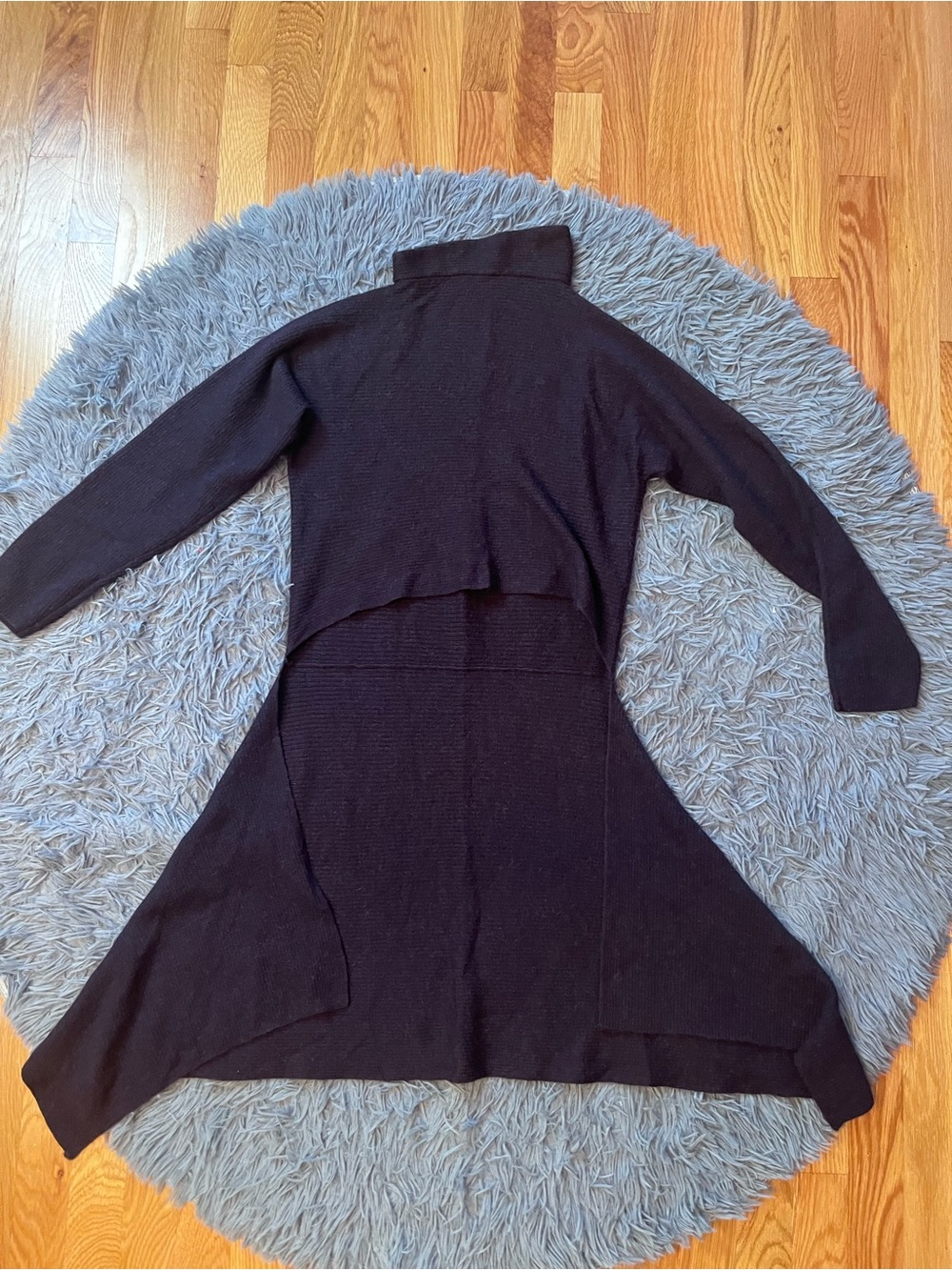 Elm Design Purple 100% Royal Alpaca High Low Sweater Size M